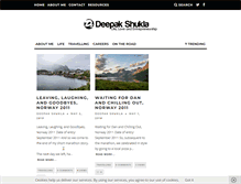 Tablet Screenshot of deepakshukla.com